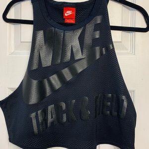 Nike mesh Track & Field Crop Top